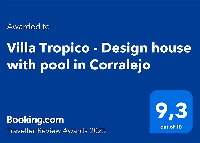 Tropico - Design With Pool In - By Luna * Corralejo